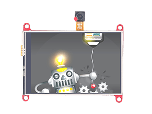 ESP32 3.5 Inch TFT Resistive Touch With Camera